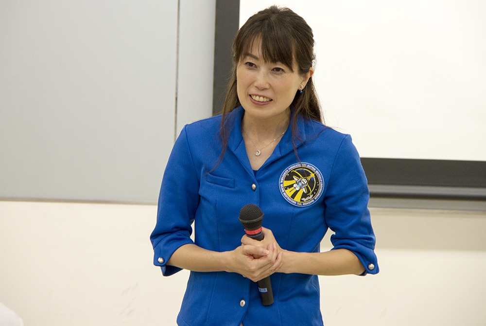講演会 宇宙飛行士 山崎 直子 氏