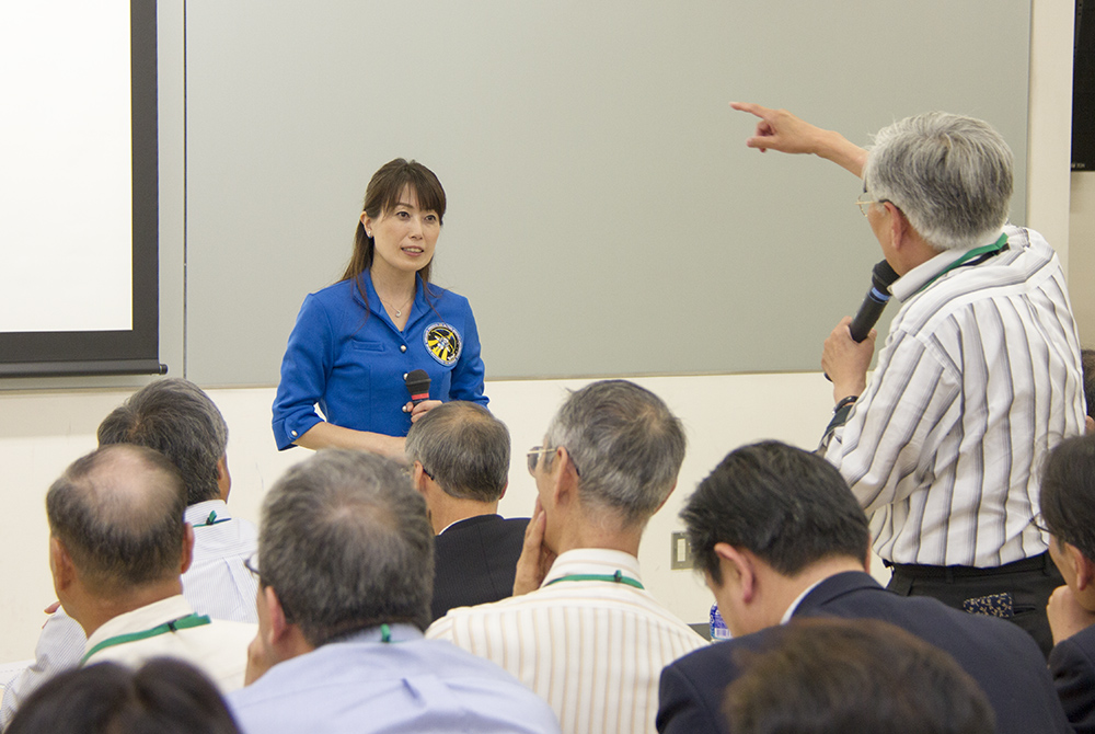 講演会 宇宙飛行士 山崎 直子 氏